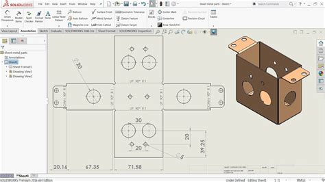 sheet metal diagrams|simple sheet metal drawings.